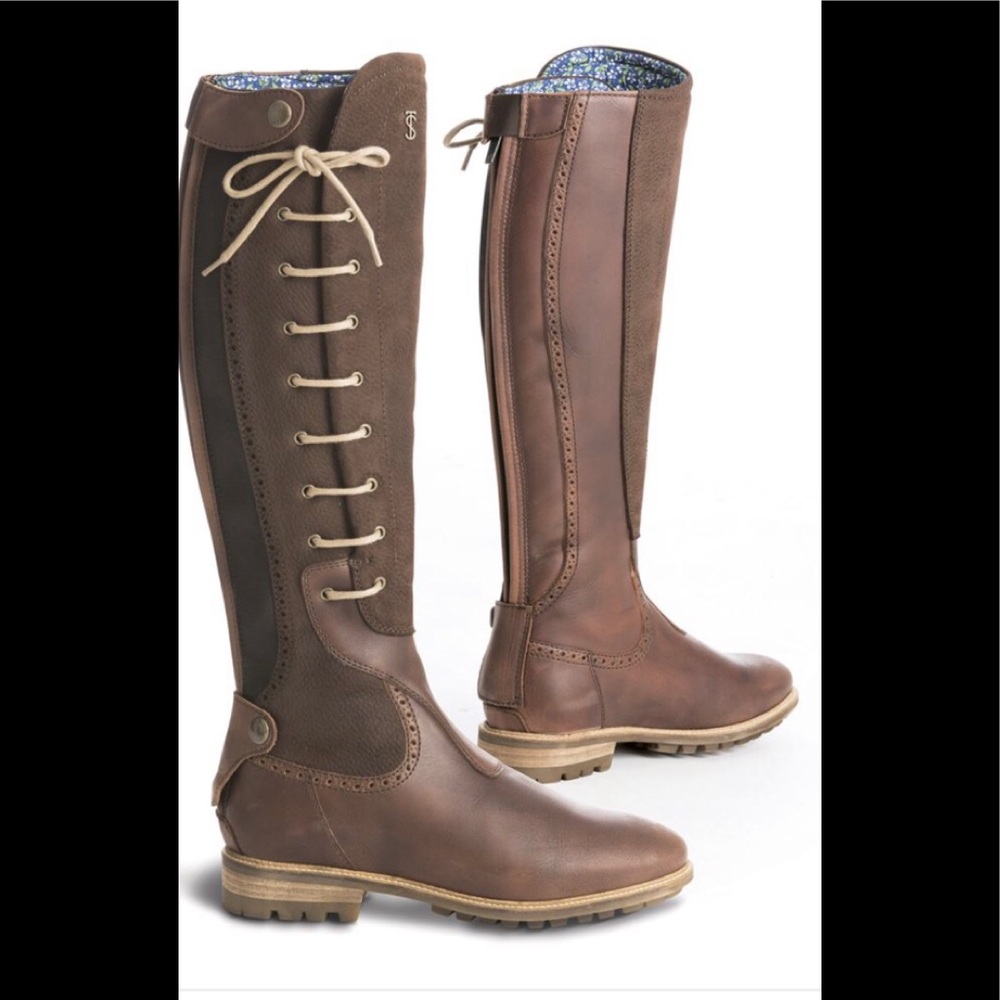 Ariat TredStep Ladies Manor Sidelace Country Boots